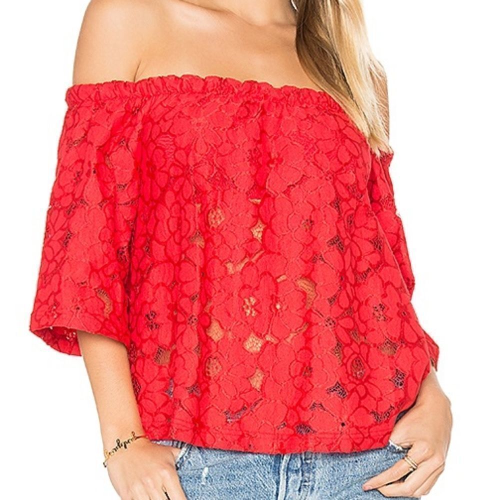 JACK BY BB DAKOTA | Oregano off the shoulder top‎